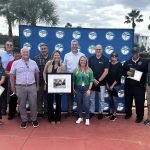 he Executive Team and Administration recognizing Johnston