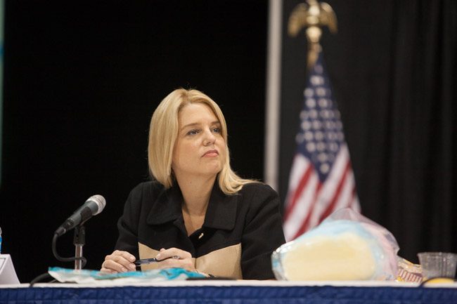 Attorney General Pam Bondi says she's not scared to take on Big Pharma. 