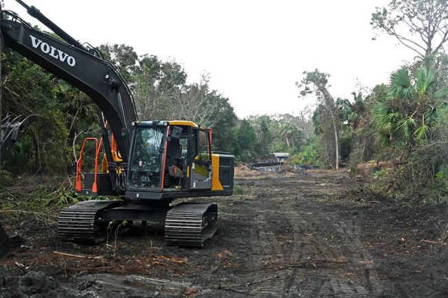 The future parking lot. (© FlaglerLive)