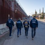 Against the wall. (U.S. Immigration and Customs Enforcement)
