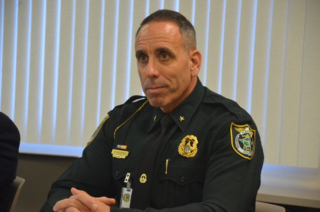The Flagler County Sheriff's Office today announced that Division Chief Paul Bovino of the Community Policing Division, will attend the 271st session of the FBI National Academy in Quantico, Va.., in January 2018. Less than 1 percent of all law enforcement officers receive the invitation to this prestigious academy during their career. 'This is a great honor for Chief Bovino and the Flagler County Sheriff’s Office,' Sheriff Rick Staly said. 'This type of training will continue to improve Flagler County and the leadership at the Sheriff’s office.' Bovino started his career in law enforcement with the Flagler County Sheriff’s Office in 1996 as a Deputy Sheriff. While working at the Sheriff’s Office, Chief Bovino has been dedicated to providing true leadership to those under his command. (© FlaglerLive)