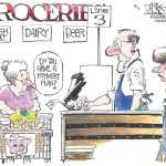 High cost of groceries by John Darkow, Columbia Missourian