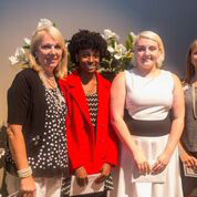 Nancy Crouch, Dominic Davis and Caitlin Burns-Eriser. (Cady Studios)