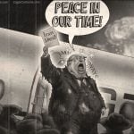 rump: Peace in Our Time by Sean Delonas, Cagle.com/Delonas