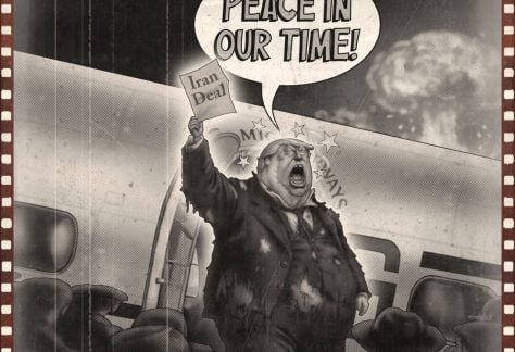 rump: Peace in Our Time by Sean Delonas, Cagle.com/Delonas