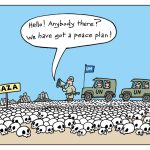 peace plan Gaza by Arend van Dam, politicalcartoons.com