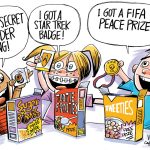 FIFA Peace Prize by Dave Whamond, Canada, PoliticalCartoons.com