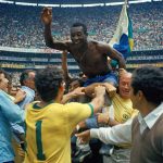 Pele: Held aloft as the embodiment of the beautiful game.