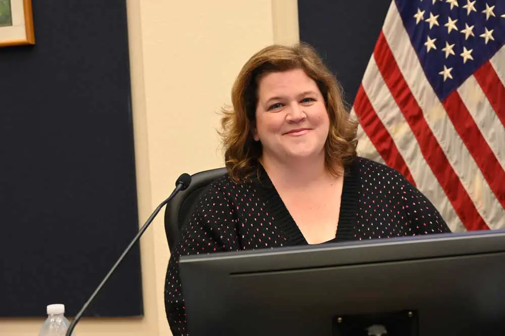 Flagler County Commissioner Leann Pennington says the west side of the county is losing its amenities, and not getting them readily replaced. (© FlaglerLive)