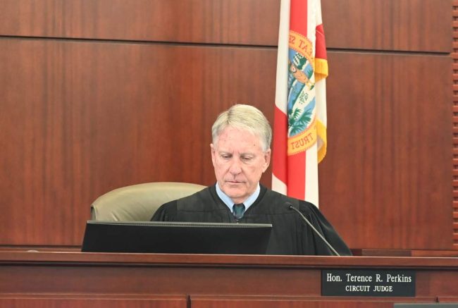 Circuit Judge Terence Perkins. (© FlaglerLive)