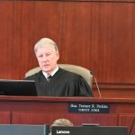 Circuit Judge Terence Perkins, now a senior judge, has been sitting in for Circuit Judge Dawn Nichols on occasion. (© FlaglerLive)