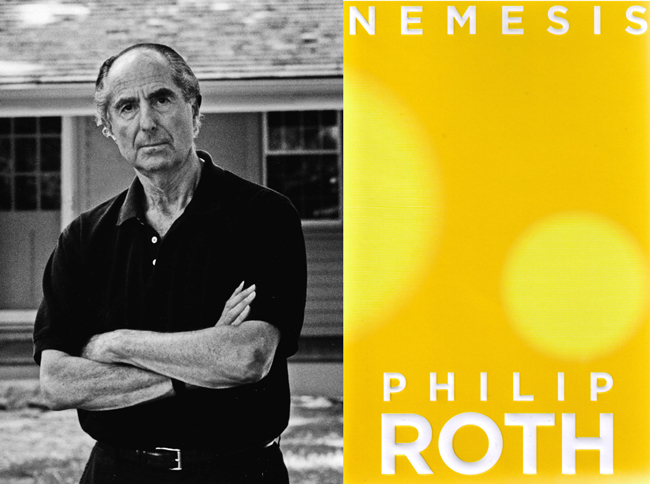 philip roth nemesis houghton mifflin cover portrait 