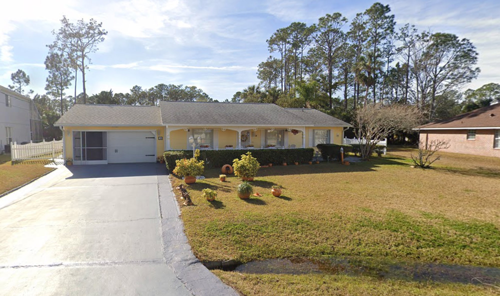 The house at at 16 Pinelynn Lane in Palm Coast. (Google)