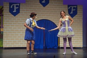 Alex Marvel as Pinocchio with Haleigh Henegan as the Sugar Plum Fairy. Click on the image for larger view. (© FlaglerLive)