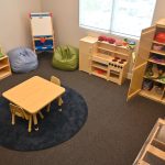 A portion of the play therapy room at Flagler Cares at the Flagler County Vollage. The room was made possible with a grant from the Early learning Coalition, a partner with Flagler Cares. (© FlaglerLive)