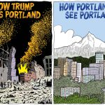 Portland -- War Ravaged or Charming? by Monte Wolverton, Battle Ground, Washington.