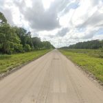 Potatoville Road, or Potatoe Ville Road, is a dirt road, not always that wide, that runs along the southern edge of Flagler Estates at the northeast corner of Flagler County. (Google)