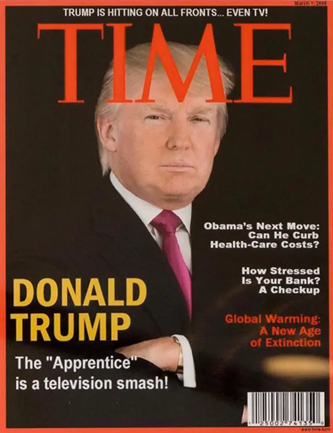 donalt trump time cover