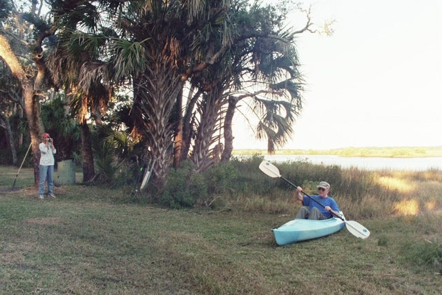 Irwin Connelly at Princess Place Preserve.
