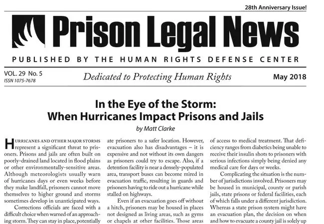 prison legal news