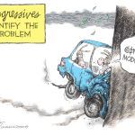 Progressives Identify the Problem by Dick Wright, PoliticalCartoons.com