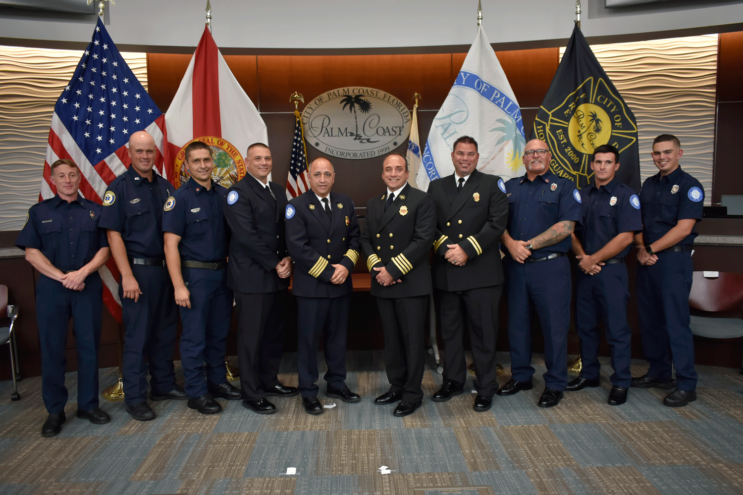 palm coast fire department promotions