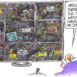 No Kings Day protests, by Randall Enos, Easton, Conn.