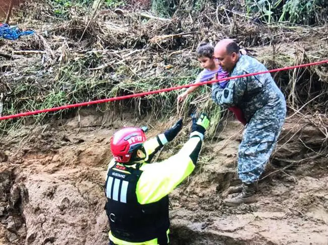 Many Puerto Ricans are giving up on their devastated island, at least for now. Many are coming to Florida. (Puerto Rico National Guard)