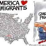 America is a Nation of Immigrants by Pat Bagley, PoliticalCartoons.com