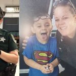 Flagler County Sheriff's deputy Crista Rainey, a lionhearted badass. (FSA video still)