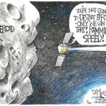 Kick your asteroid by John Darkow, Columbia Missourian
