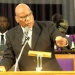 Bethel Missionary Baptist Church in downtown Tallahassee on Wednesday afternoon, Rev. Dr. RB Holmes Jr.