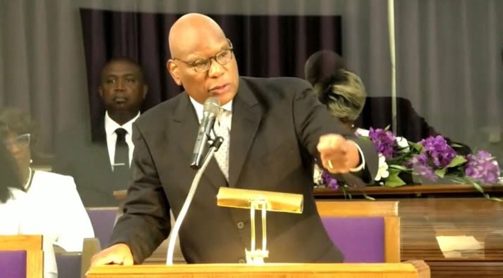 Bethel Missionary Baptist Church in downtown Tallahassee on Wednesday afternoon, Rev. Dr. RB Holmes Jr.