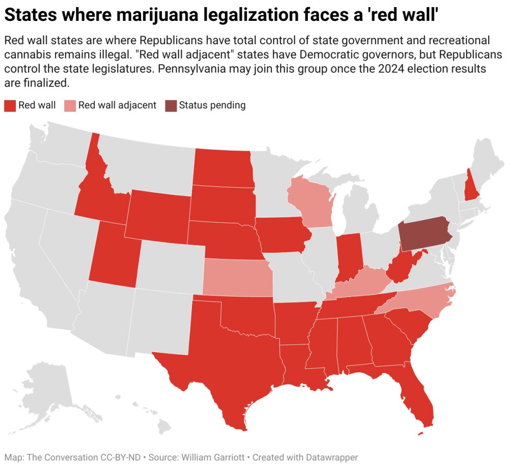 pot legalization red wall