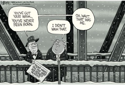 Rob Reiner Wonderful Life by Rick McKee, CagleCartoons.com