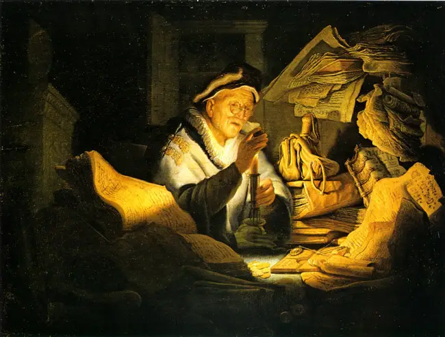 Rembrandt's 'Parable of the Rich Fool,' 1627. wealth inequality ceo pay