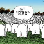 The Remembering by Bruce Plante, PoliticalCartoons.com