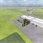 A rendering of the future Maintenance Operations Center off U.S. 1.