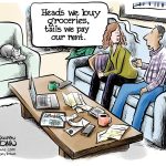 Real world choices by Jonathan Brown, PoliticalCartoons.com