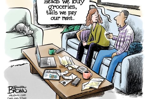 Real world choices by Jonathan Brown, PoliticalCartoons.com