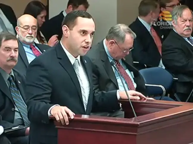 Rep. Bryan Avila had less luck today getting his red-light camera restrictions through a House committee. 