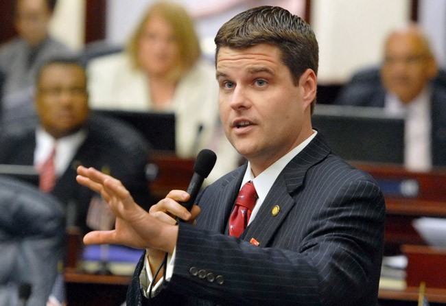 matt gaetz racist arthenia joyner