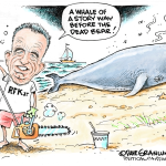 RFK Jr and whale by Dave Granlund, PoliticalCartoons.com