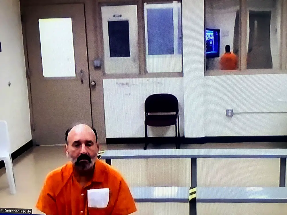 Richard Dunn had been close to regaining his freedom until he violated his probation after exhibiting a series of alarming behaviors. He remains at the Flagler County jail, pending the outcome of a hearing that will determine his status. (© FlaglerLive)