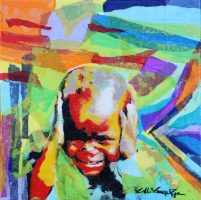 Richlin Ryan's 'The Scream.' Click on the image for larger view. (© FlaglerLive)