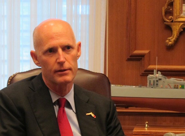 gov rick scott injunction lawsuit lip