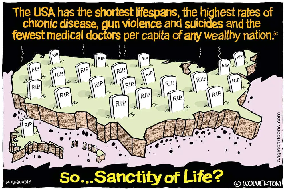 Sanctity of Life in the USA by Monte Wolverton, Battle Ground, Washington. 