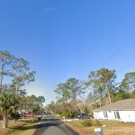 Riverina Drive in Palm Coast, where the incident took place Sunday.