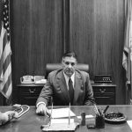 Mayor Frank Rizzo poses for a portrait on Jan. 3, 1977.