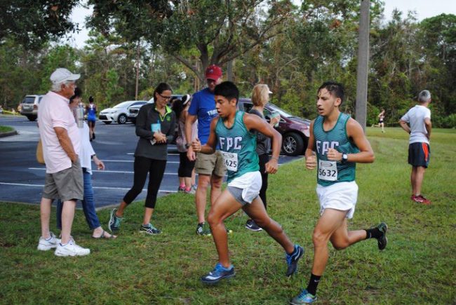 Allen Roberson running for FPC last year. (Roberson family)